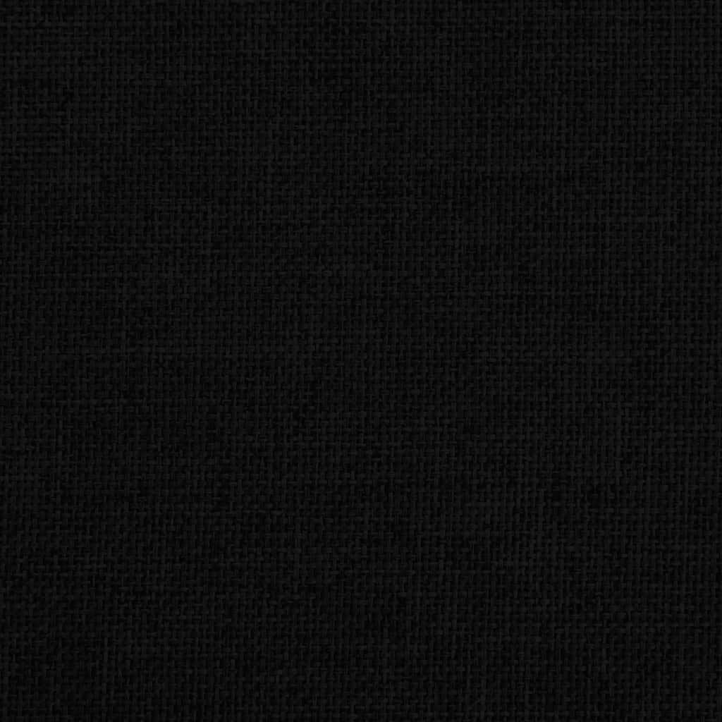 Hundebett Schwarz 70x52x30 cm Stoff