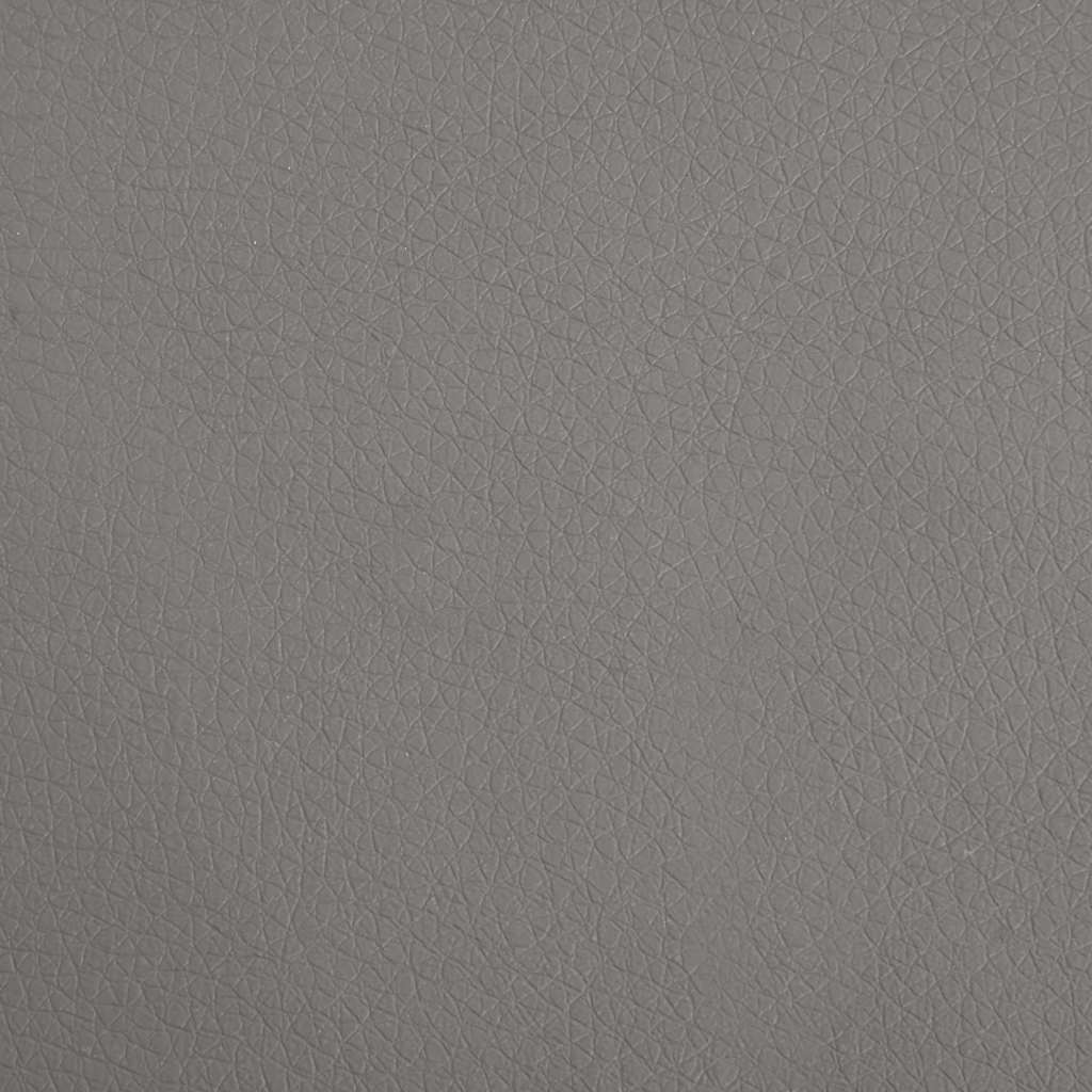 Hundebett Grau 50x40x30 cm Kunstleder