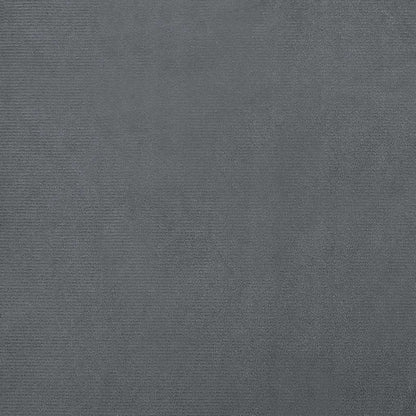 Hundebett Dunkelgrau 70x45x33 cm Samt