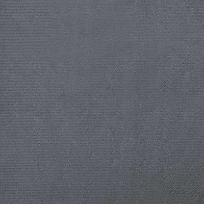 Hundebett Dunkelgrau 70x48x22 cm Samt