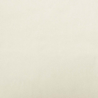 Hundebett mit Verlängerung Creme 100x50x30 cm Samt