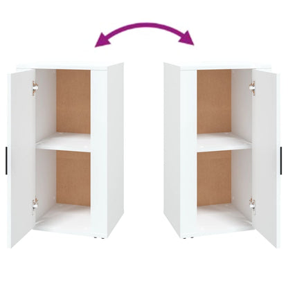 Sideboard Weiß 40x33x70 cm Holzwerkstoff