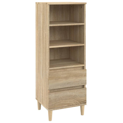 Highboard Sonoma-Eiche 40x36x110 cm Holzwerkstoff