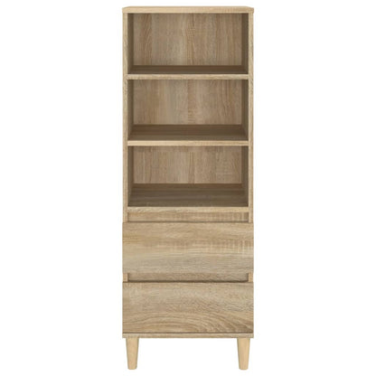 Highboard Sonoma-Eiche 40x36x110 cm Holzwerkstoff