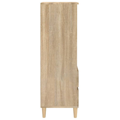 Highboard Sonoma-Eiche 40x36x110 cm Holzwerkstoff
