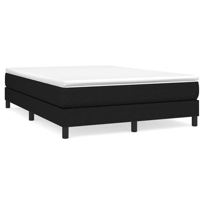 Boxspringbettgestell Schwarz 140x190 cm Stoff