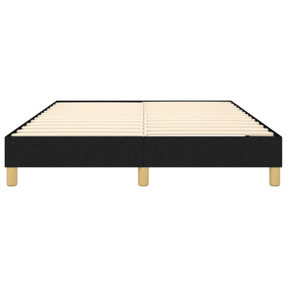Boxspringbettgestell Schwarz 140x200 cm Stoff