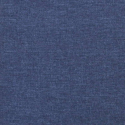 Kopfteil Blau 200 x 5 x 118/128 cm Stoff