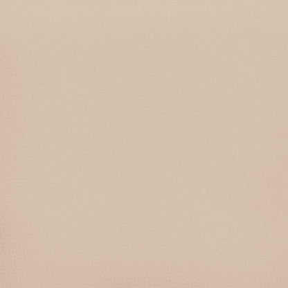 Kopfteil mit Ohren Cappuccino-Braun 203x16x118/128cm Kunstleder