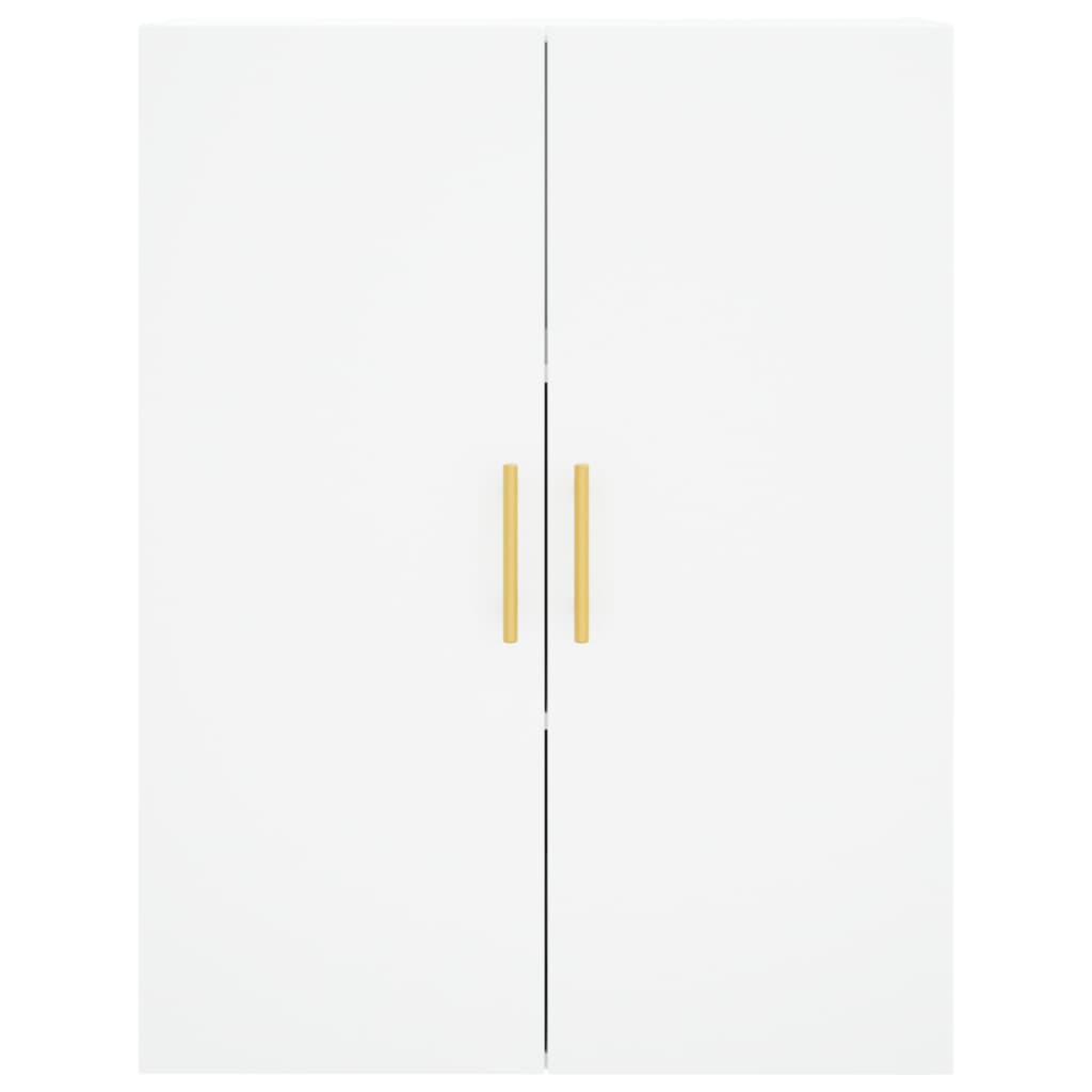 Highboard Weiß 69,5x34x180 cm Holzwerkstoff