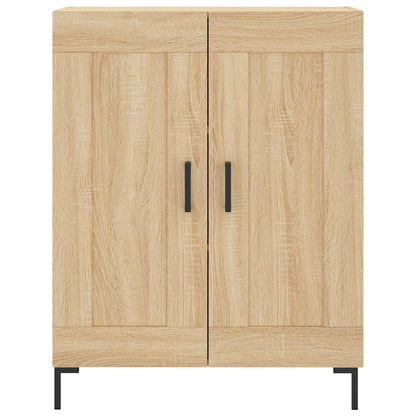 Highboard Sonoma-Eiche 69,5x34x180 cm Holzwerkstoff