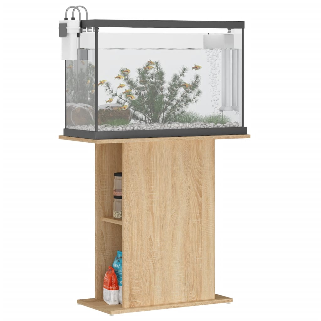 Aquariumständer Sonoma-Eiche 75 x 36 x 72,5 cm Holzwerkstoff