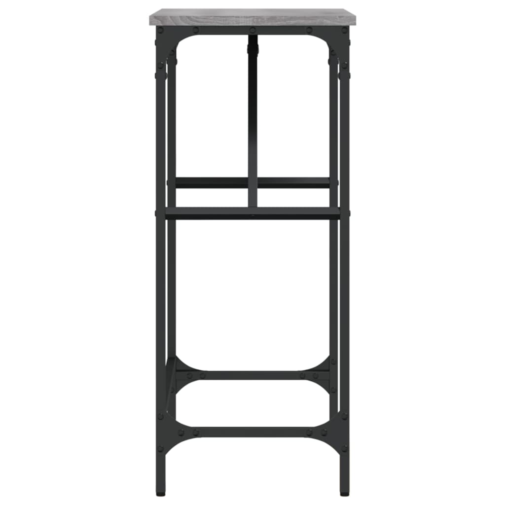 Konsolentisch Grau Sonoma 75x32x75 cm Holzwerkstoff