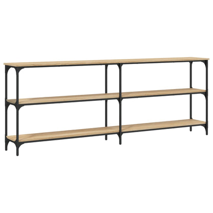 Konsolentisch Sonoma-Eiche 200 x 29 x 75 cm Holzwerkstoff