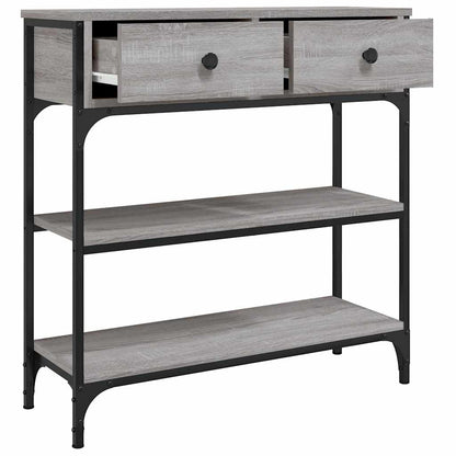 Konsolentisch Grau Sonoma 72,5x25x75 cm Holzwerkstoff