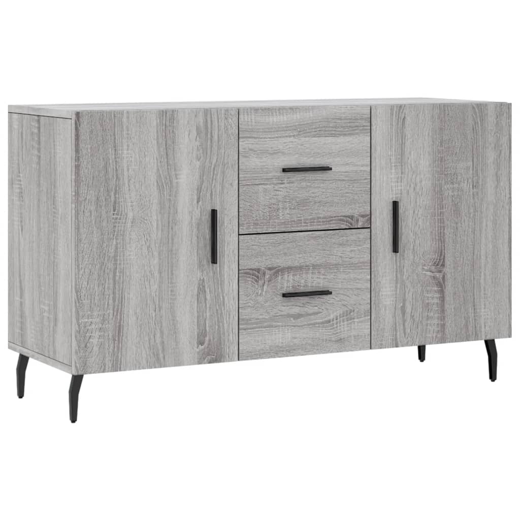 Sideboard Grau Sonoma 100x36x60 cm Holzwerkstoff