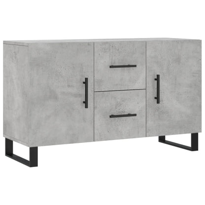 Sideboard Betongrau 100x36x60 cm Holzwerkstoff