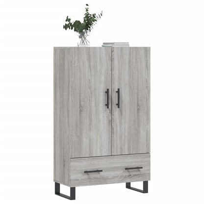 Highboard Grau Sonoma 69,5x31x115 cm Holzwerkstoff