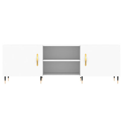 TV-Schrank Weiß 150x30x50 cm Holzwerkstoff