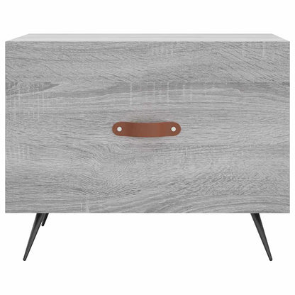 Couchtisch Grau Sonoma 50x50x40 cm Holzwerkstoff