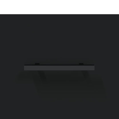 Schuhschrank Schwarz 30x35x105 cm Holzwerkstoff