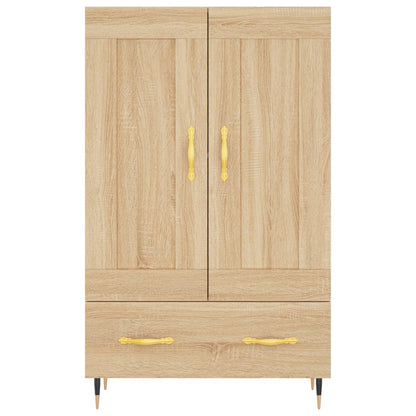 Highboard Sonoma-Eiche 69,5x31x115 cm Holzwerkstoff