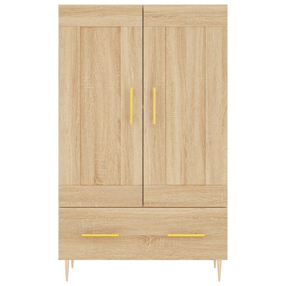 Highboard Sonoma-Eiche 69,5x31x115 cm Holzwerkstoff
