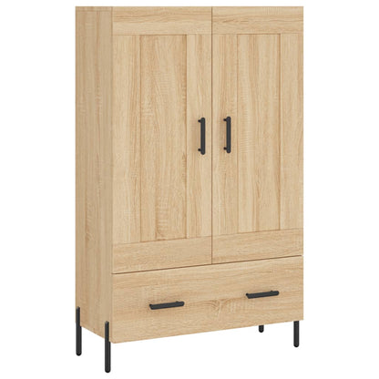 Highboard Sonoma-Eiche 69,5x31x115 cm Holzwerkstoff
