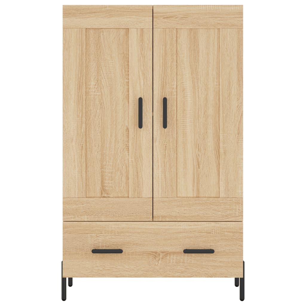 Highboard Sonoma-Eiche 69,5x31x115 cm Holzwerkstoff