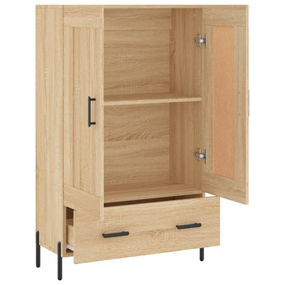 Highboard Sonoma-Eiche 69,5x31x115 cm Holzwerkstoff
