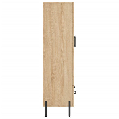 Highboard Sonoma-Eiche 69,5x31x115 cm Holzwerkstoff