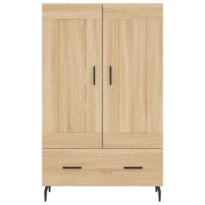 Highboard Sonoma-Eiche 69,5x31x115 cm Holzwerkstoff