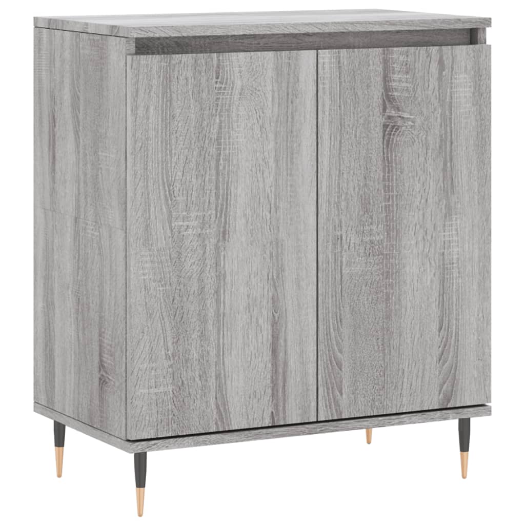 Sideboard Grau Sonoma 60x35x70 cm Holzwerkstoff