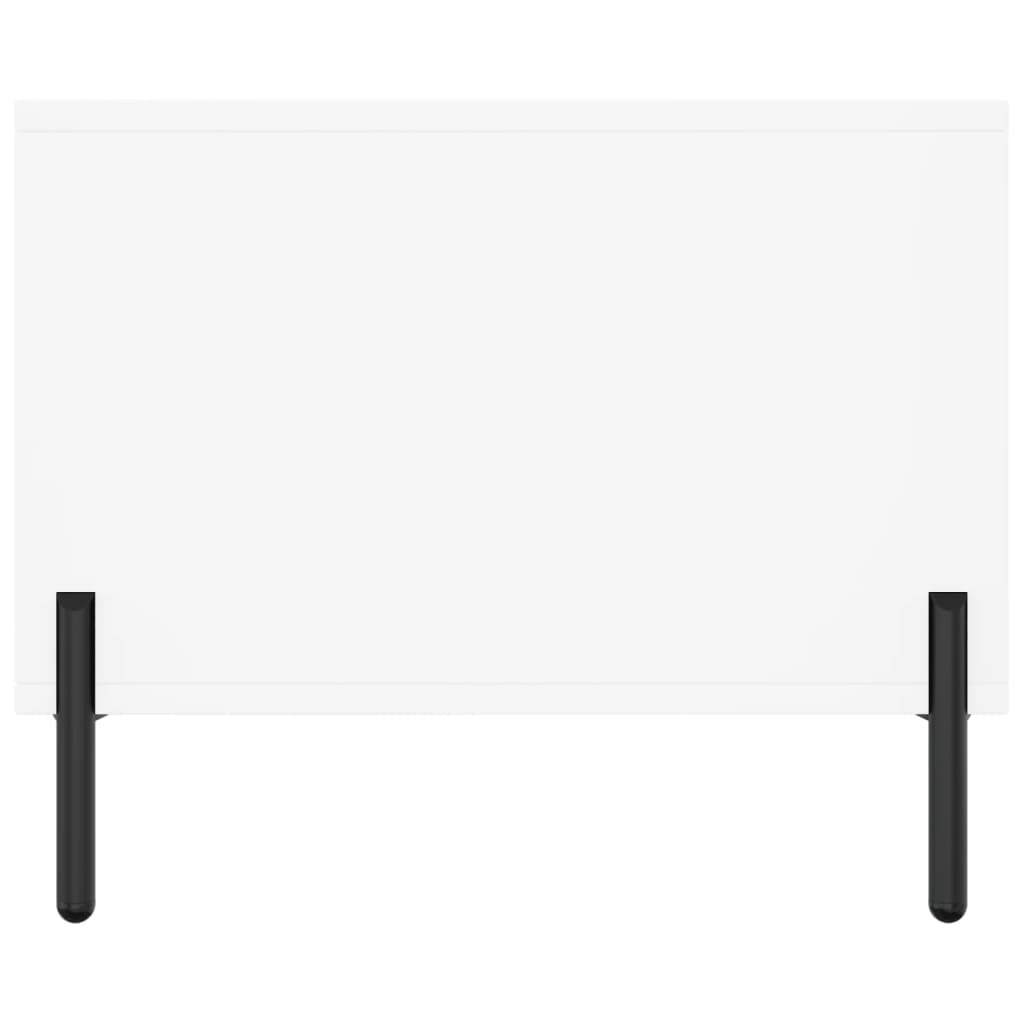 Couchtisch Weiß 90x50x40 cm Holzwerkstoff