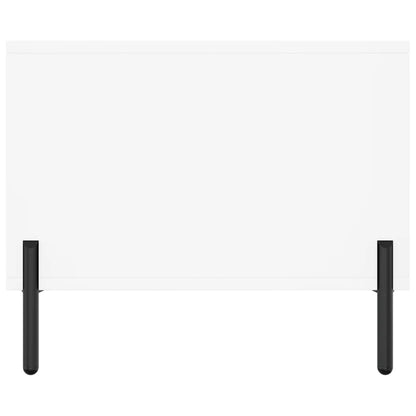 Couchtisch Weiß 90x50x40 cm Holzwerkstoff