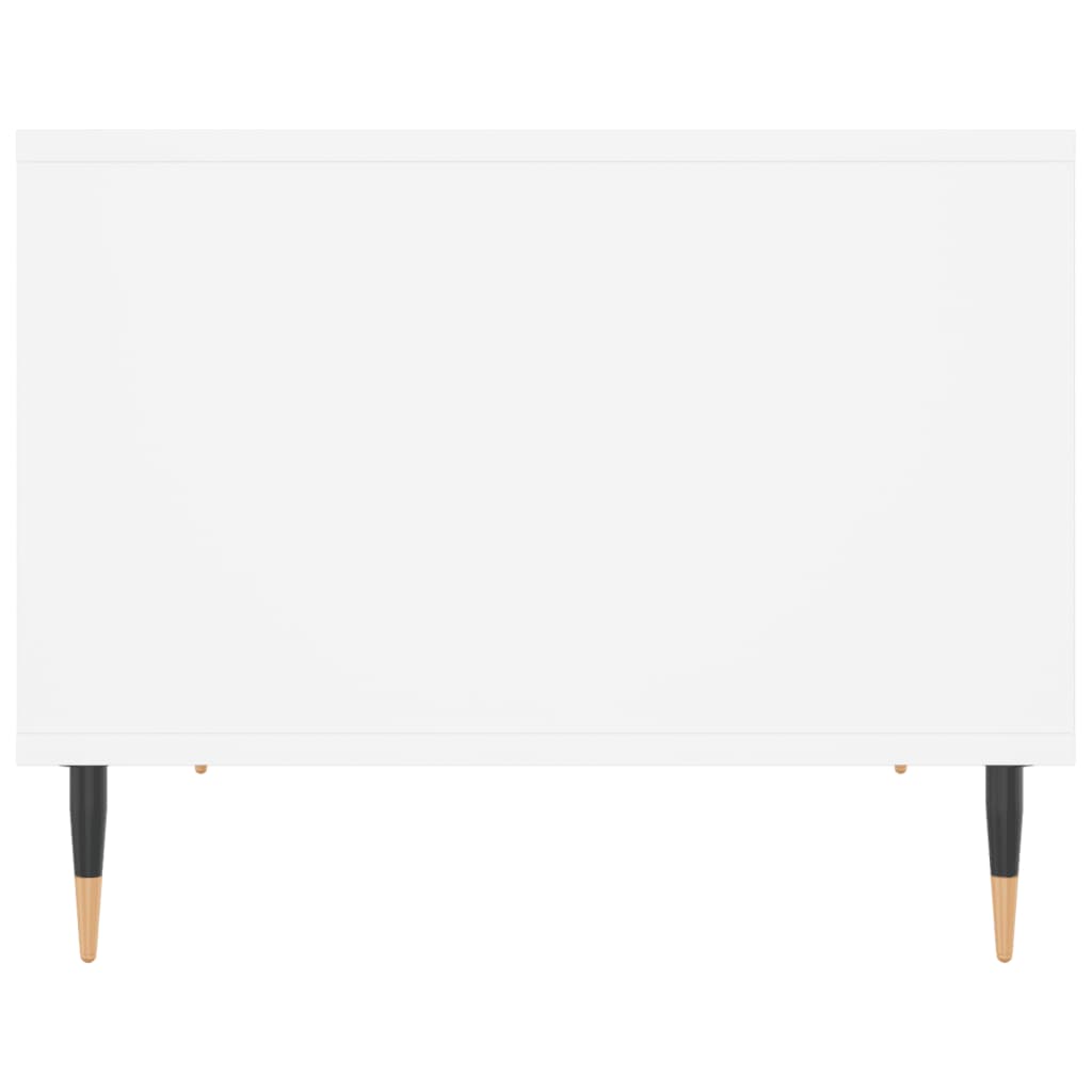 Couchtisch Weiß 60x50x40 cm Holzwerkstoff