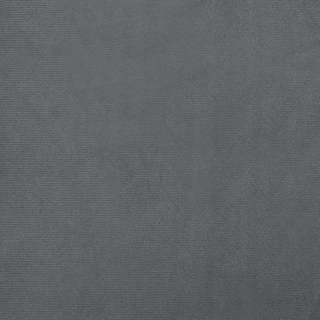 Kindersofa Dunkelgrau 70x45x33 cm Samt