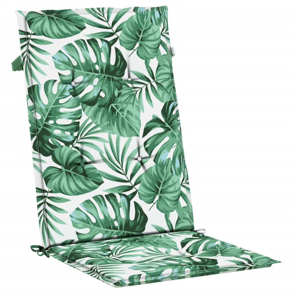 Gartenstühle mit Kissen 6 Stk. Massivholz Teak