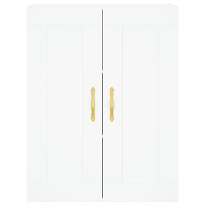 Wandschränke 2 Stk. Weiß Holzwerkstoff