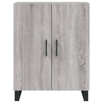 Highboard Grau Sonoma 69,5x34x180 cm Holzwerkstoff