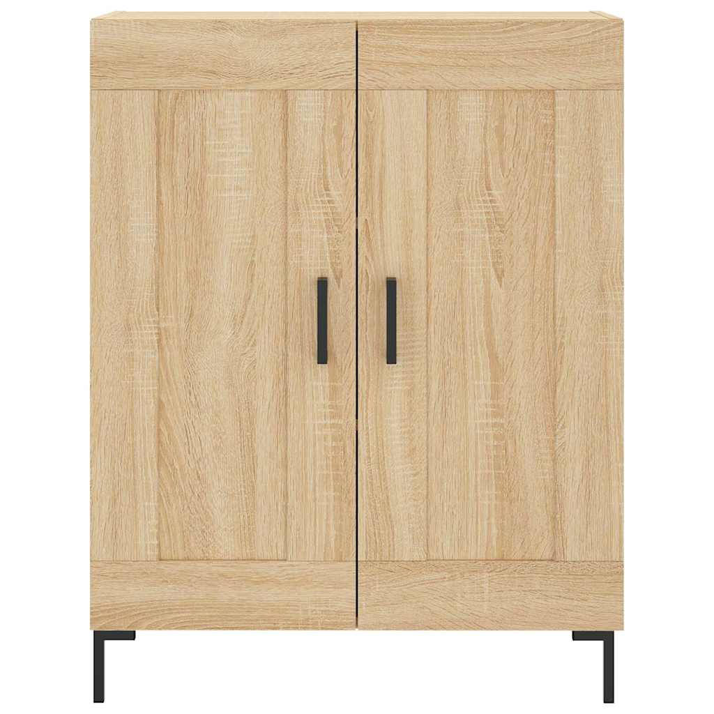 Highboard Sonoma-Eiche 69,5x34x180 cm Holzwerkstoff