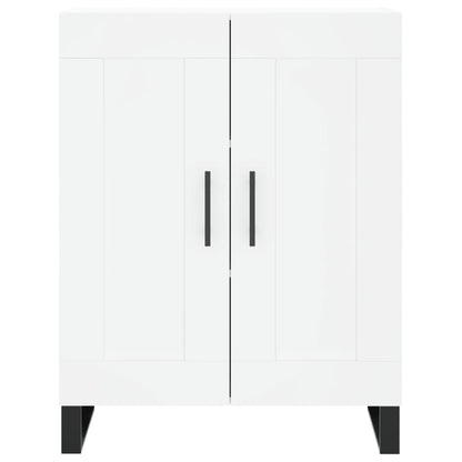 Highboard Weiß 69,5x34x180 cm Holzwerkstoff