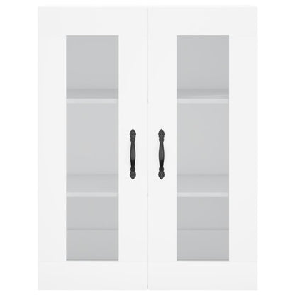 Highboard Weiß 69,5x34x180 cm Holzwerkstoff