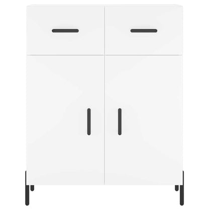 Highboard Weiß 69,5x34x180 cm Holzwerkstoff