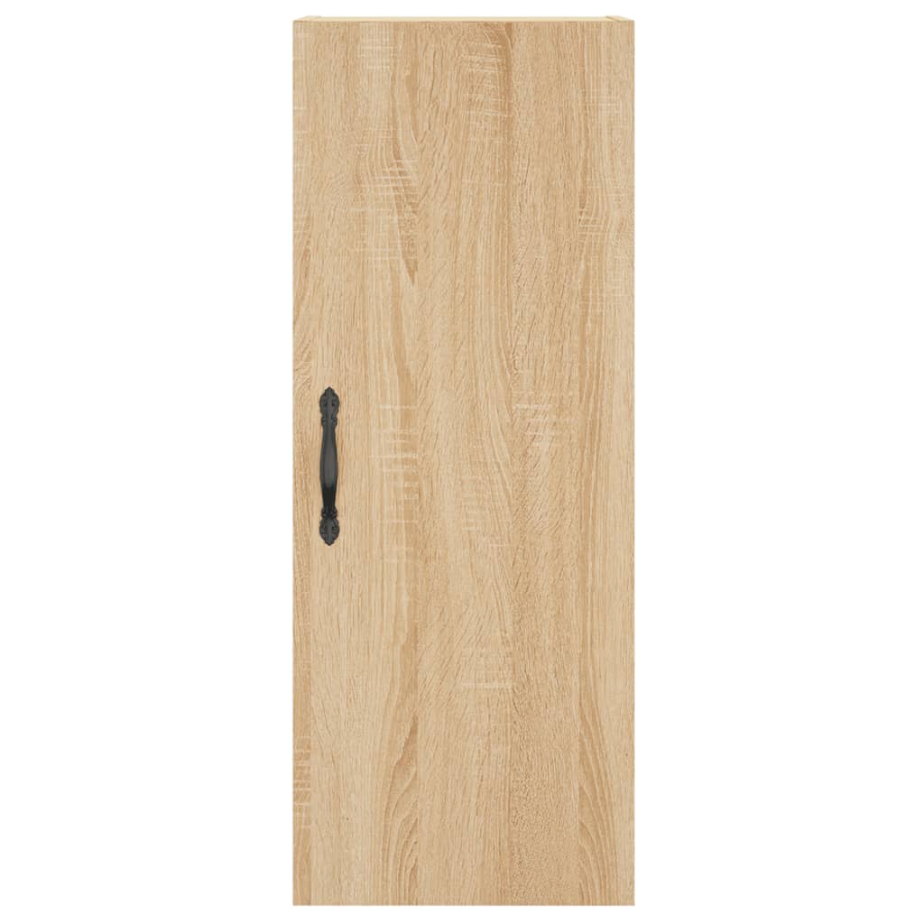 Highboard Sonoma-Eiche 34,5x34x180 cm Holzwerkstoff