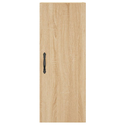 Highboard Sonoma-Eiche 34,5x34x180 cm Holzwerkstoff