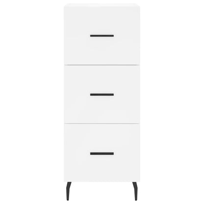 Highboard Weiß 34,5x34x180 cm Holzwerkstoff