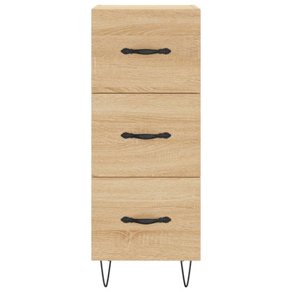 Highboard Sonoma-Eiche 34,5x34x180 cm Holzwerkstoff