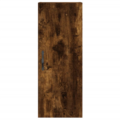 Highboard Räuchereiche 34,5x34x180 cm Holzwerkstoff