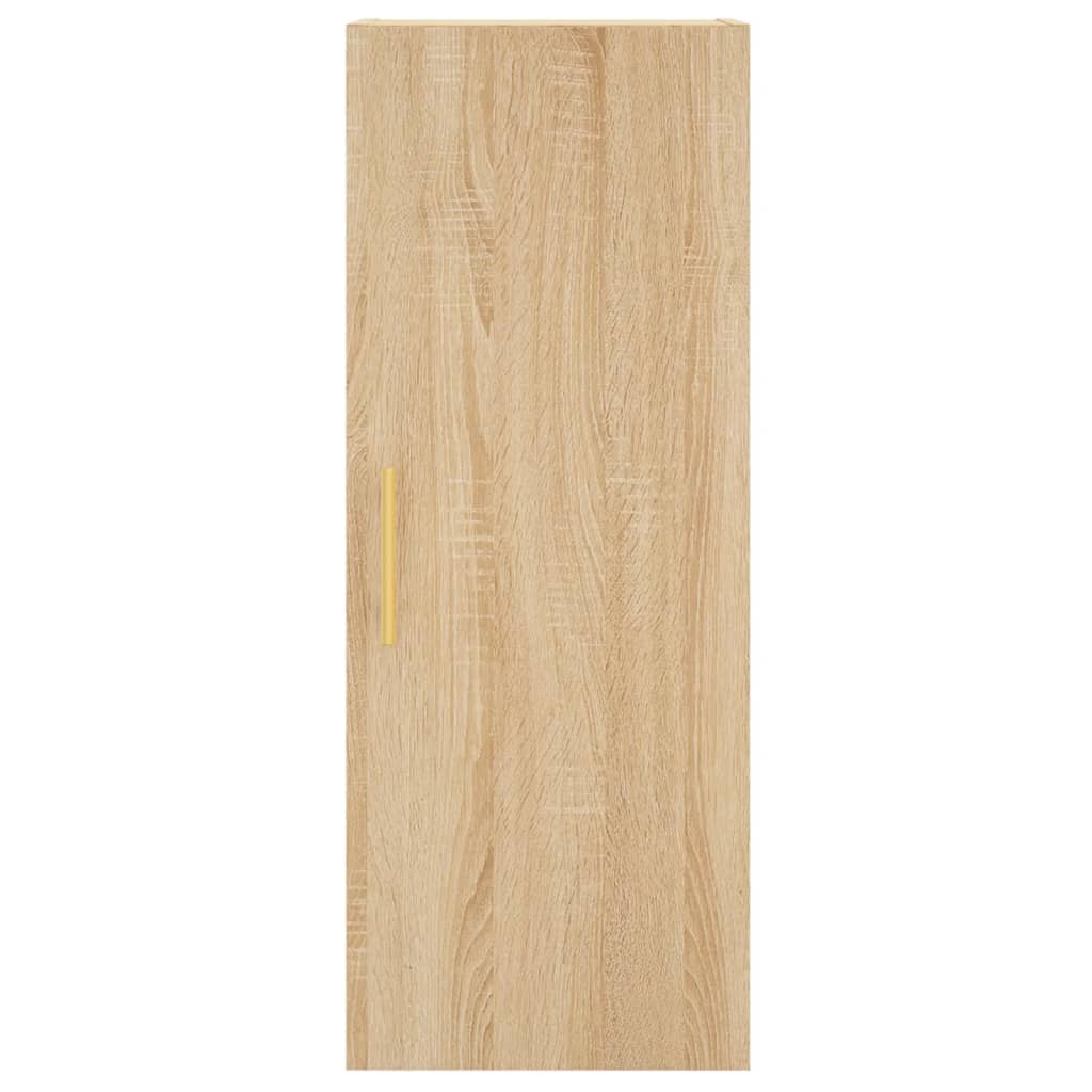 Highboard Sonoma-Eiche 34,5x34x180 cm Holzwerkstoff